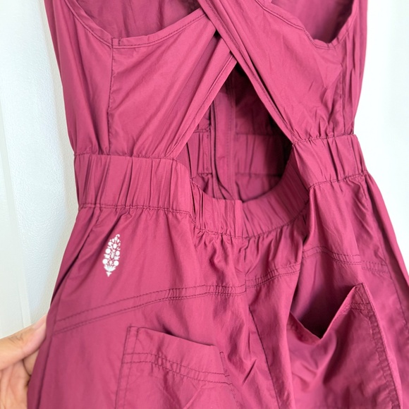 Free People Noiseless Back On Trek Shortsie Pink Size XS - Picture 10 of 15